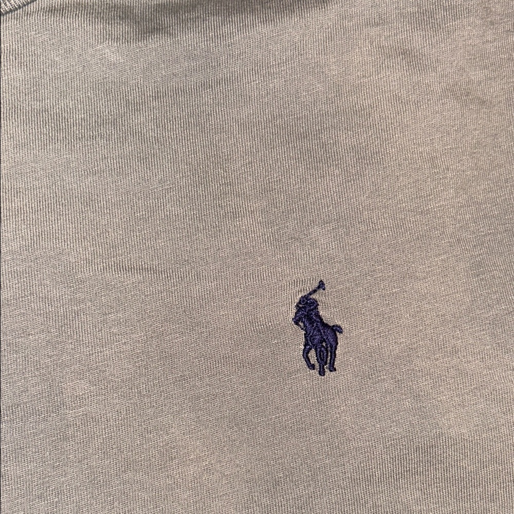 Polo by Ralph Lauren Kids Gray Short Sleeve Tee Size Large 14-16 Boys/ Girls - Picture 3 of 5